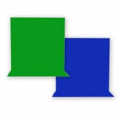 Lusana Studio Green/Blue Chromakey Photo Studio Backdrop Background Kit